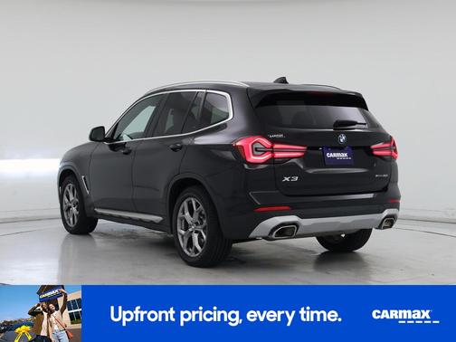 Black 2024 BMW X3 XDrive30i