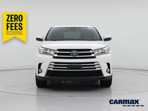 White 2017 Toyota Highlander Limited