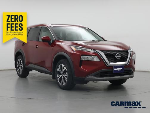 Red 2023 Nissan Rogue SV