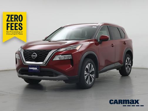 Red 2023 Nissan Rogue SV