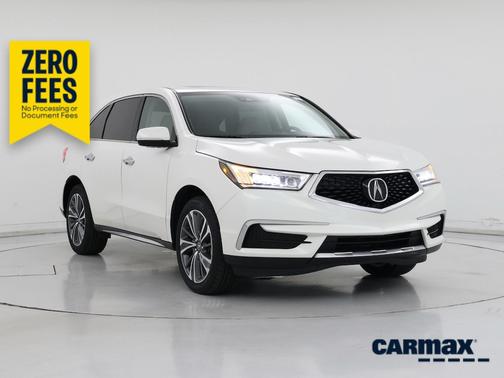 White 2019 Acura MDX SH-AWD Technology