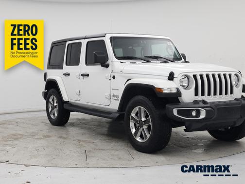 White 2022 Jeep Wrangler Unlimited Sahara