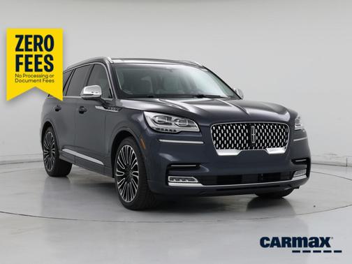Blue 2022 Lincoln Aviator Black Label