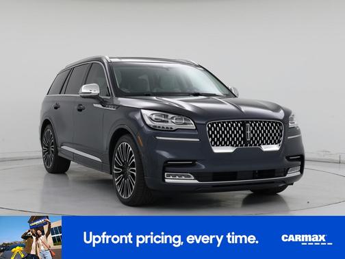 Blue 2022 Lincoln Aviator Black Label