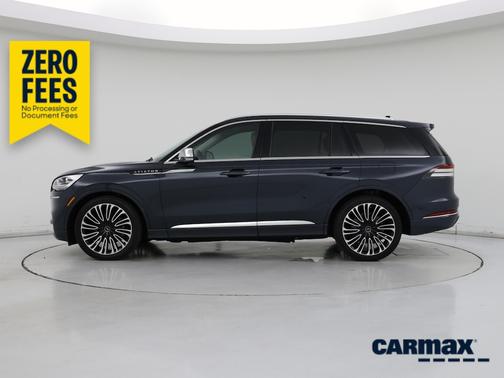 Blue 2022 Lincoln Aviator Black Label