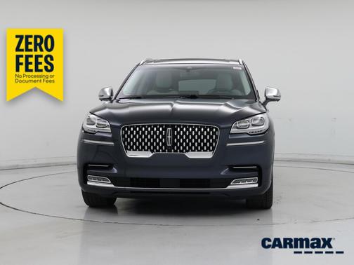 Blue 2022 Lincoln Aviator Black Label