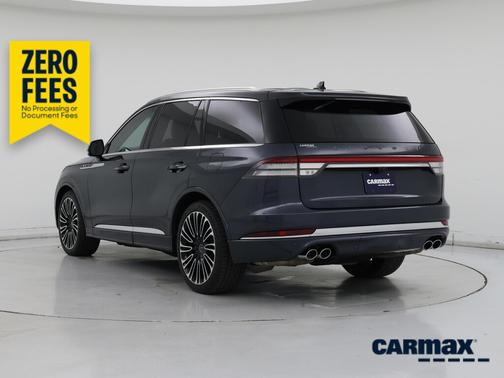 Blue 2022 Lincoln Aviator Black Label