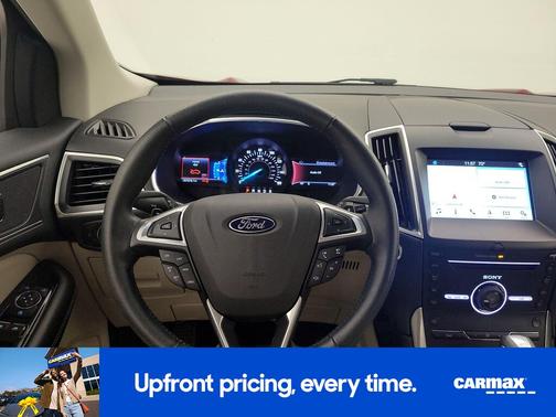 Burgundy 2016 Ford Edge Titanium