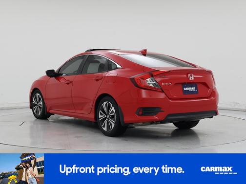 Red 2018 Honda Civic EX-T
