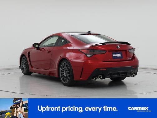 Red 2020 Lexus RC F