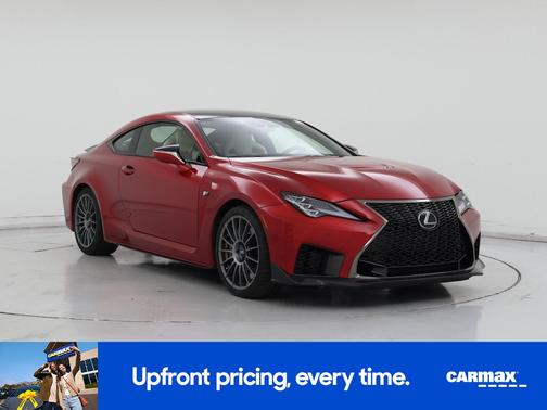 Red 2020 Lexus RC F