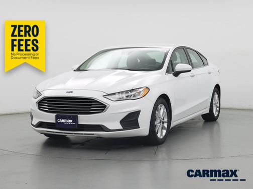 White 2020 Ford Fusion SE