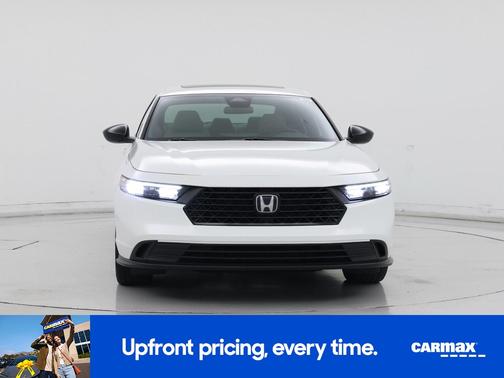 White 2024 Honda Accord Hybrid Sport