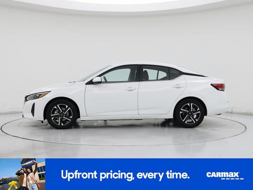White 2025 Nissan Sentra SV