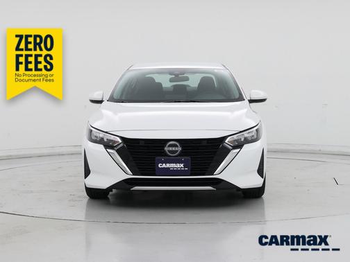 White 2025 Nissan Sentra SV