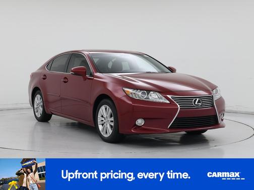 Red 2014 Lexus ES 350