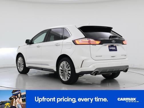 White 2020 Ford Edge Titanium