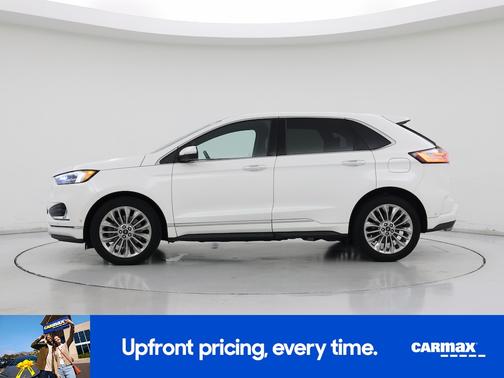 White 2020 Ford Edge Titanium