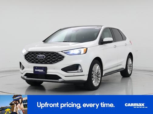 White 2020 Ford Edge Titanium