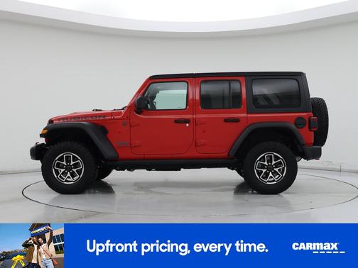 Red 2025 Jeep Wrangler Rubicon
