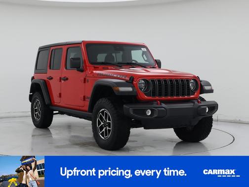 Red 2025 Jeep Wrangler Rubicon