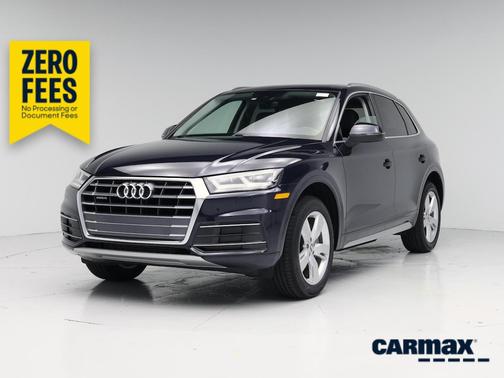 Blue 2018 Audi Q5 Premium Plus