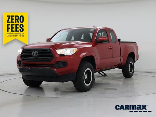 Red 2018 Toyota Tacoma SR
