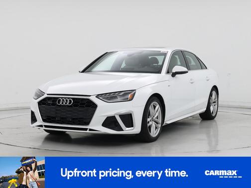 White 2024 Audi A4 S-Line Premium Plus