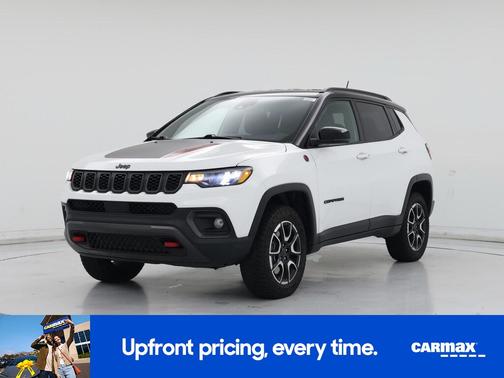White 2025 Jeep Compass Trailhawk