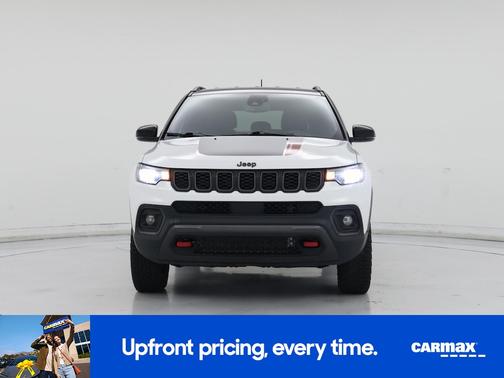 White 2025 Jeep Compass Trailhawk