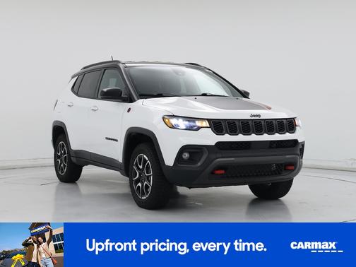 White 2025 Jeep Compass Trailhawk