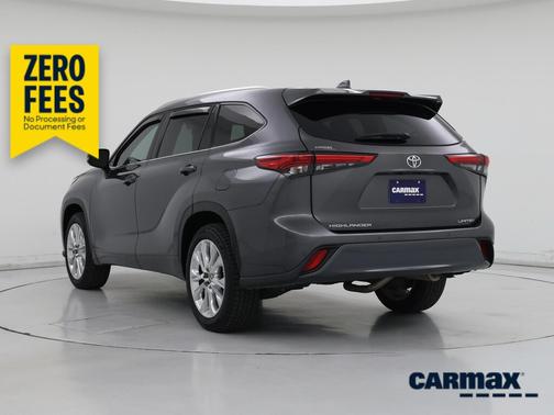 Silver 2022 Toyota Highlander Limited