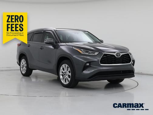Silver 2022 Toyota Highlander Limited