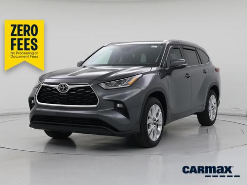 Silver 2022 Toyota Highlander Limited