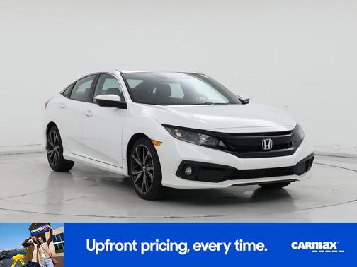 White 2021 Honda Civic Sport