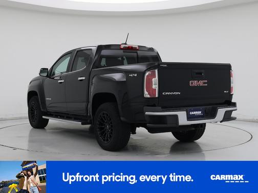 Black 2016 GMC Canyon SLT