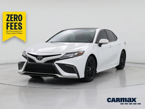 White 2023 Toyota Camry XSE