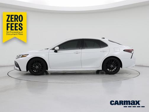 White 2023 Toyota Camry XSE