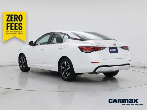 White 2025 Nissan Sentra SV
