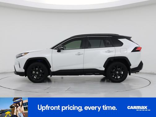 White 2025 Toyota RAV4 Hybrid XSE