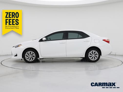 White 2017 Toyota Corolla LE