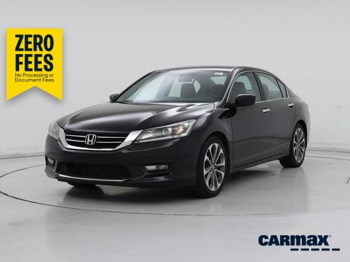 Black 2015 Honda Accord Sport