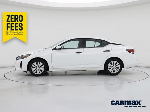 White 2025 Nissan Sentra S