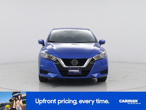 Blue 2021 Nissan Versa SV