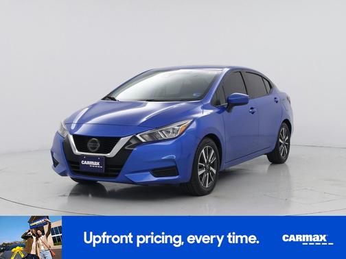 Blue 2021 Nissan Versa SV
