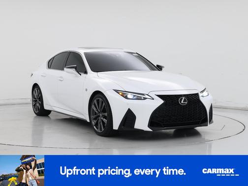 White 2024 Lexus IS 350 F-Sport