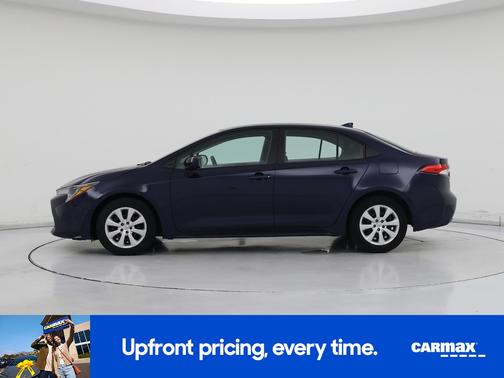Blue 2020 Toyota Corolla LE