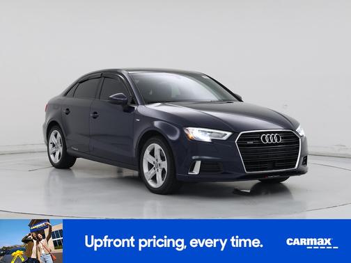 Blue 2017 Audi A3 Premium