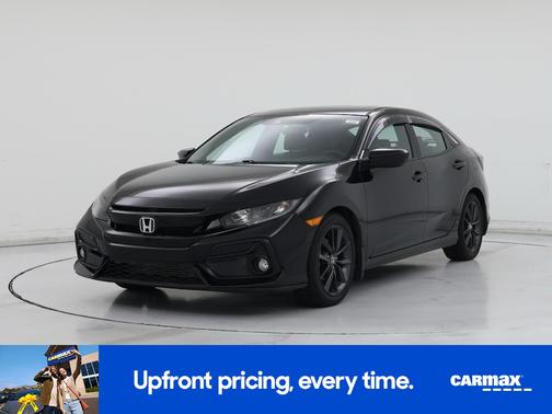 Black 2021 Honda Civic EX