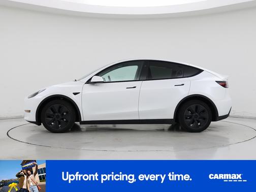 White 2025 Tesla Model Y Long Range